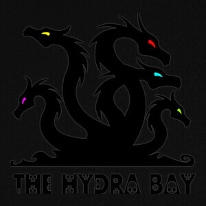 Camisetas Hydra Logo Negro Ojo colores