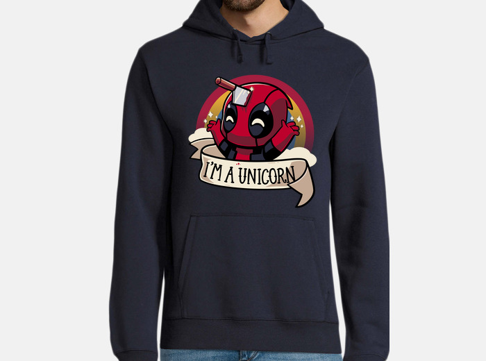 I am a unicorn hoodie tostadora