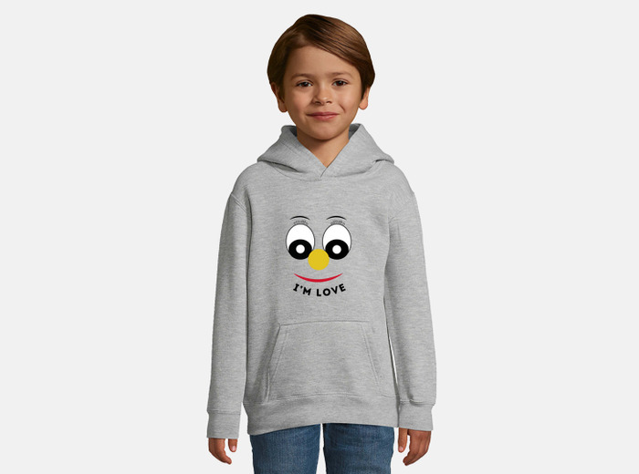 I am love children s sweatshirt k. tostadora