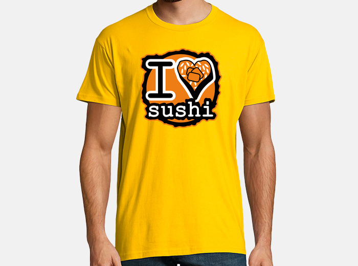 Playera i love sushi laTostadora Mexico
