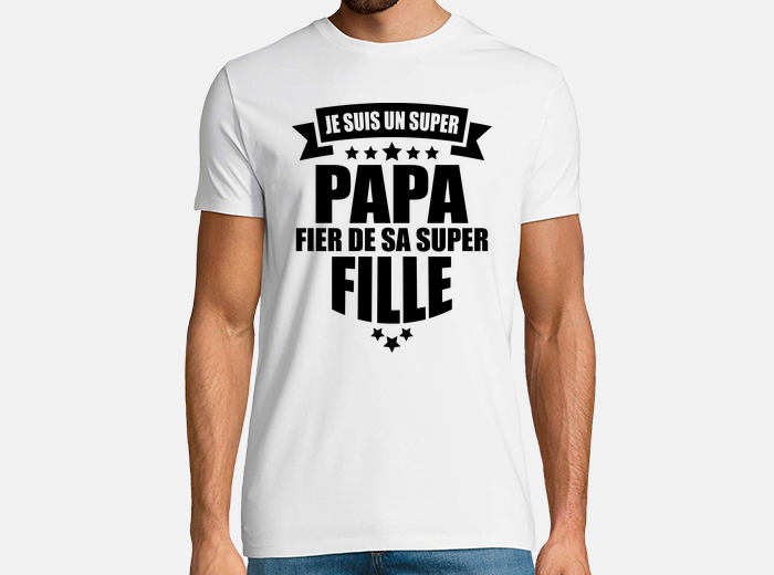 Tee shirt fille discount papa