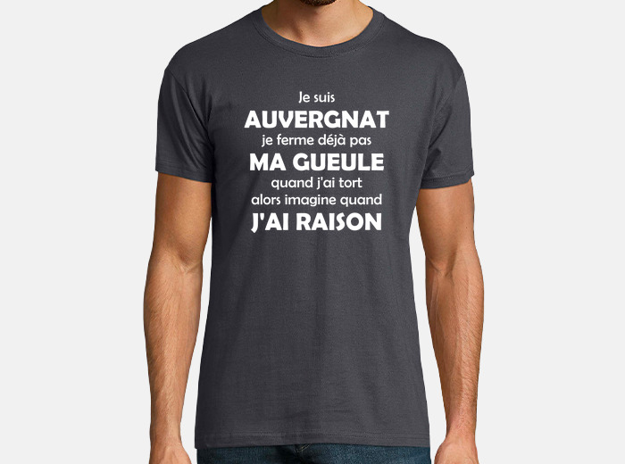 T shirt online auvergnat