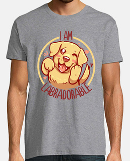 I am Labradorable - Golden Labrador - Mens shirt