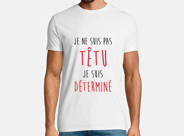 Tee shirt best sale avec citation