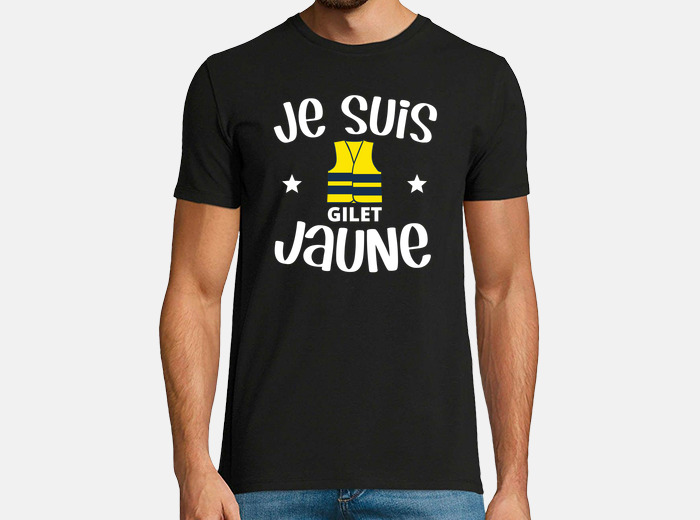 Tee shirt gilet discount jaune