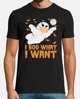 I Boo What I Want Funny Halloween Ghost