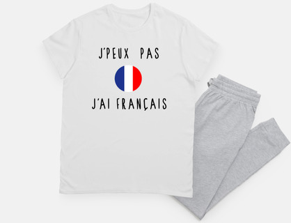 i can&#39;t i have french