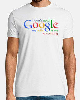 I don't need Google my wife knows everything