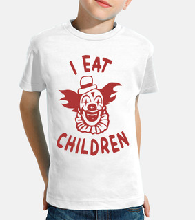 I eat children payaso como niños