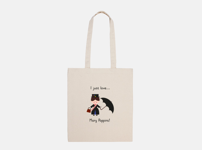 Mary poppins shop tote bag