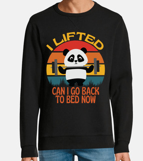 I Lifted Can I Go Back To Bed Now Panda