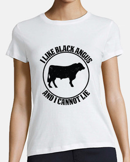 I like Black Angus and I cannot Lie Beef BBQ Cattle Meat Farmer 