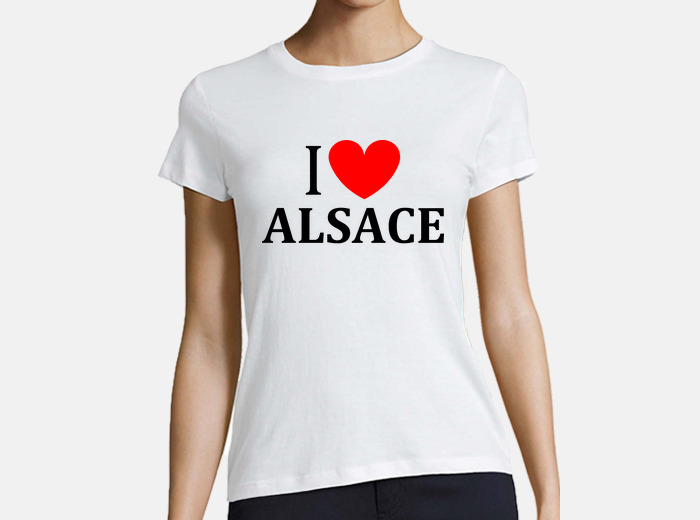 I love alsace t shirt tostadora