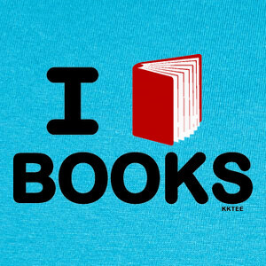 Camisetas I love books
