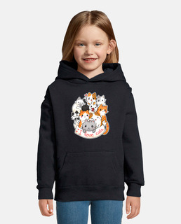 i love cats - chibi cute t-shirt