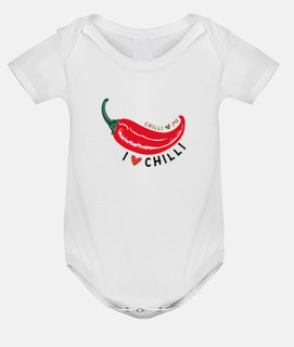 I love chilli, spicy, funny shirt, fun