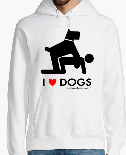 I love dogs hoodie