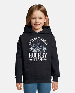 i love ma terrible équipe de hockey, un fidèle partisan du hockey