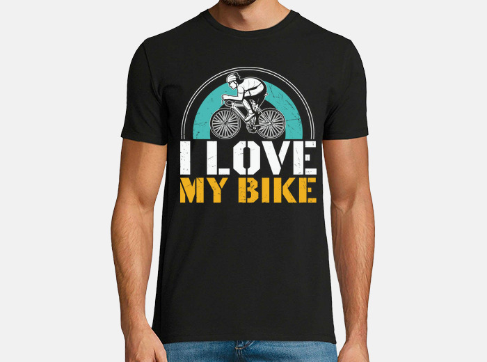 i love my bike t shirt