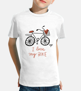 I love my bike camiseta niño