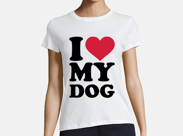 I love my dog t shirt Clearance