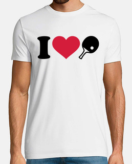 i love ping pong table tennis