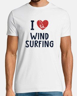 I love Windsurfing Surfer Water Sports Wave Rider Windsurfer