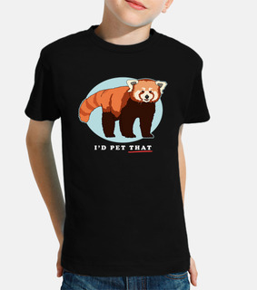 i panda rossi accarezzano quel panda ro