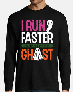 I Run Faster When I See a Ghost Race