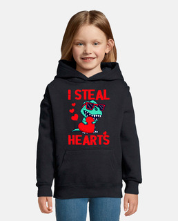 I Steal Hearts Funny Valentines Day Din