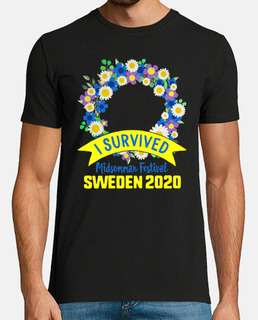 I Survived Midsommar Festival Sweden 2020 Flower Wreath Maypole Dancing June 24th Celebration Gift