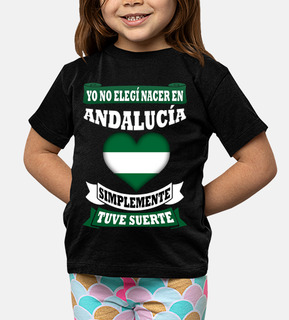 i was lucky to be born in andalusia