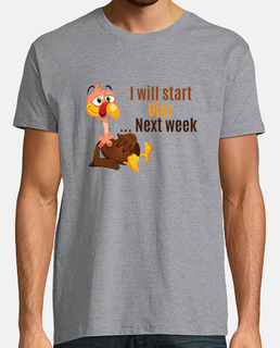 I will start diet next week