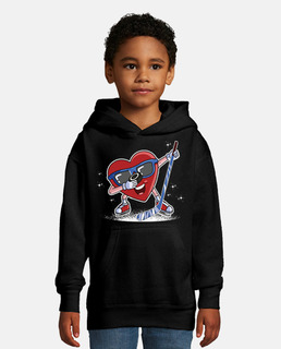 ice hockey player dabbing heart