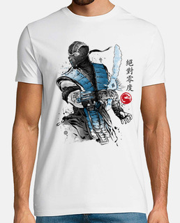 Ice Warrior sumi-e