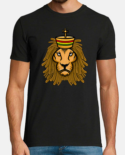 idée cadeau reggae cadeau tshirt rasta pour lion jamaïcain de judah