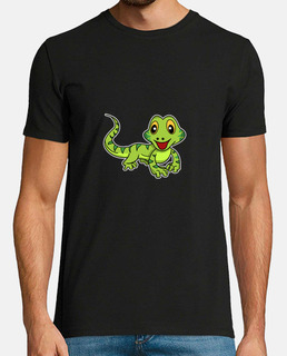 idée de cadeau de reptile de lézard de costume de gecko mignon