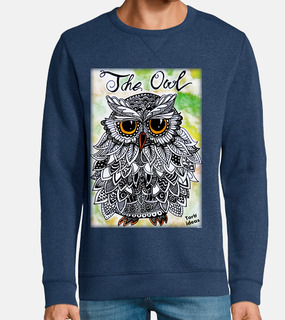 il owl - uomo, felpa, blu royal