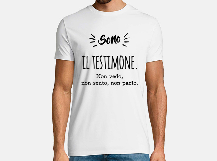 T-Shirt Non Vedo Non Sento Non Parlo