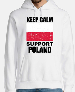 il tifoso della Polonia continua a mant