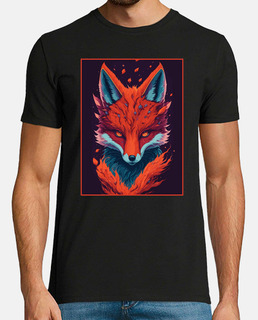Illustration of a Flaming Fox