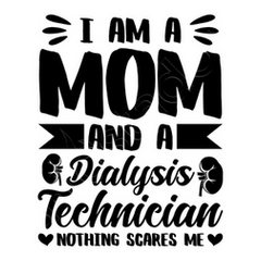 Womens Womens I Am Mom And A Physician Assistant Nothing Scares Me