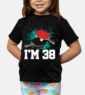 im 38 giocatore di ping pong sportivo a