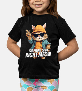 Im Feline Cool Right Meow Kitten Lover