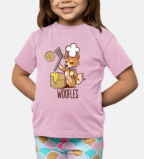 im haciendo woofles - camisa de los niños