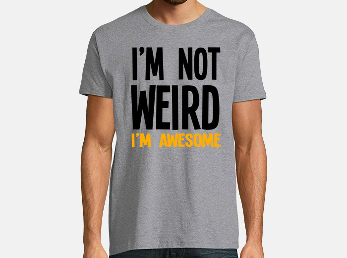 I am awesome t shirt h deals