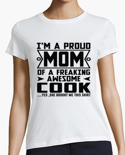 Tee Shirt Clothing Proud Cook Mom Shirt