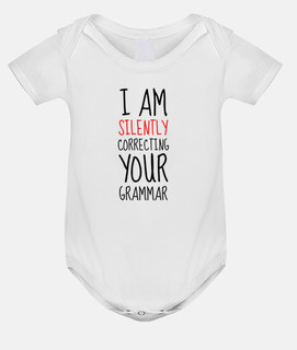 I'm silently correcting your gramma