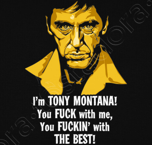 Tony Montana You Fuck With Me 78