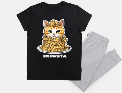 Impasta - Impostor Cute Cat in a Pasta 